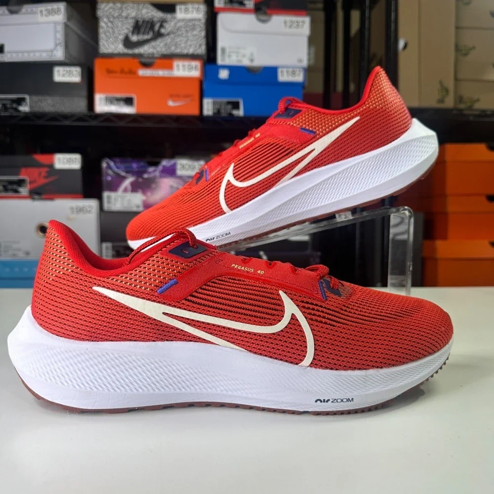 Air Zoom Pegasus 40 Men's Size 11.5 University Red/Sea Glass DV3853-600